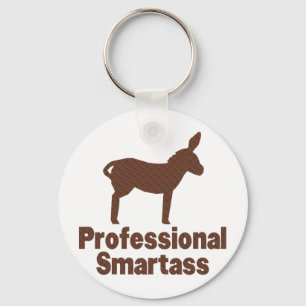 Yrkesmässiga Smartass Nyckelring