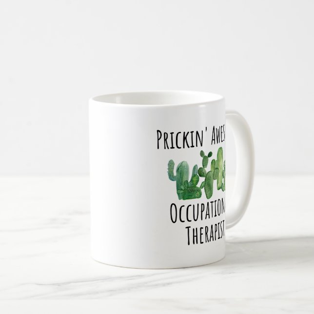 Yrkesterapeut - Lustigt Gift Idea Kaffemugg (Framsida höger)
