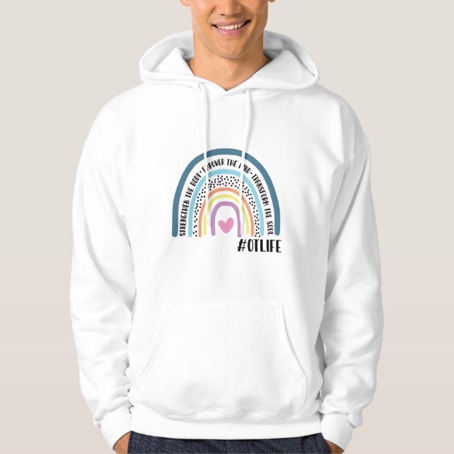 Yrkesterapeut stärker kroppens befogenheter hoodie (Framsida)