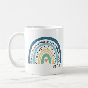 Yrkesterapeut stärker kroppens befogenheter kaffemugg