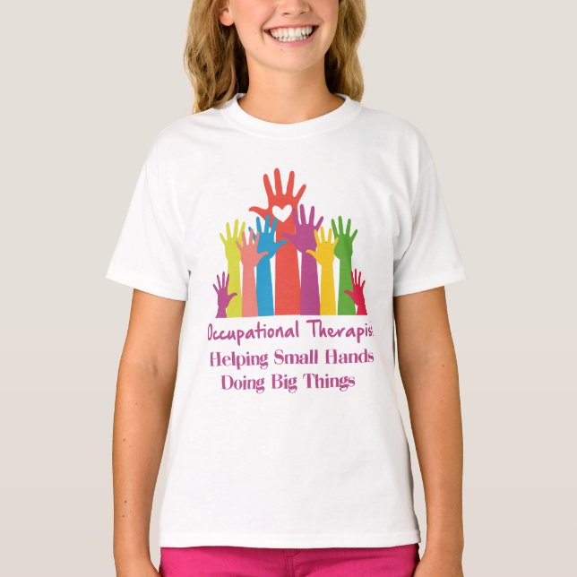 Yrkesterapeut T Shirt (Framsida)