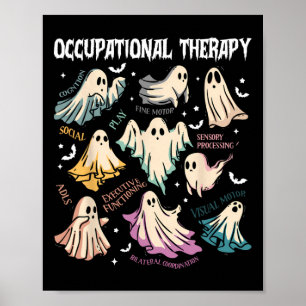 Yrkesterapi Ghost Speciell Edu Autism Awar Poster