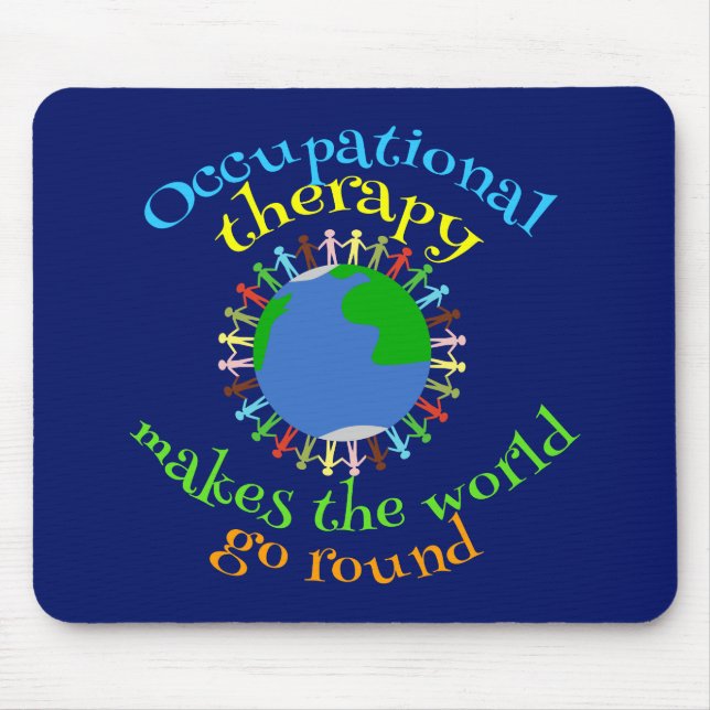 Yrkesterapi gör att World Go Round Musmatta (Framsidan)