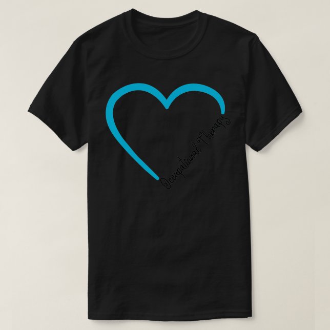 Yrkesterapi Hjärtat T Shirt (Design framsida)