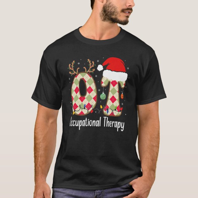 Yrkesterapi Juluppgång OT T Shirt (Framsida)