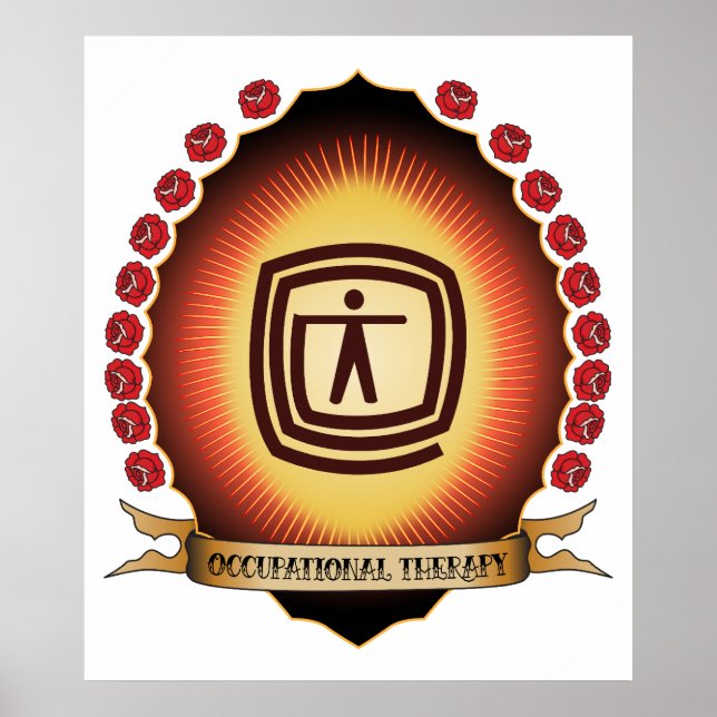 Yrkesterapi Mandorla Poster (Framsidan)