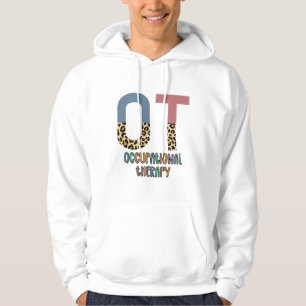 Yrkesterapi OT Cheetah Framtida OT-gåvor Hoodie