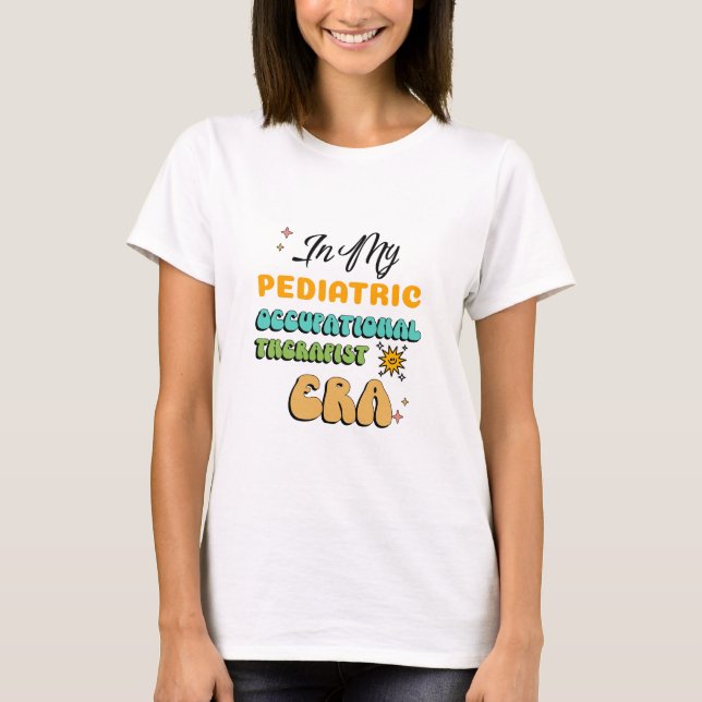 Yrkesterapi till barn t shirt (Framsida)