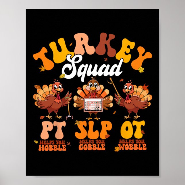 Yrkesterapi - Turkiet Squad Ot SpP - Slp - tack Poster (Framsidan)