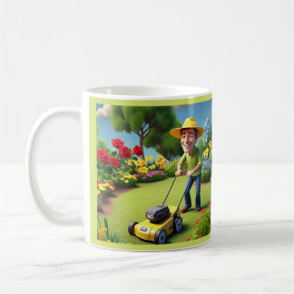 " YRKESTJÄNSTER, GARDENER " KAFFEMUGG