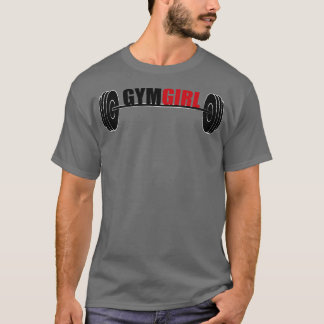 Yrkur för träning av Gym Fitness Girl T Shirt