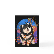 YRSA I ÖSTERN - Finska Lapphund Art-kort