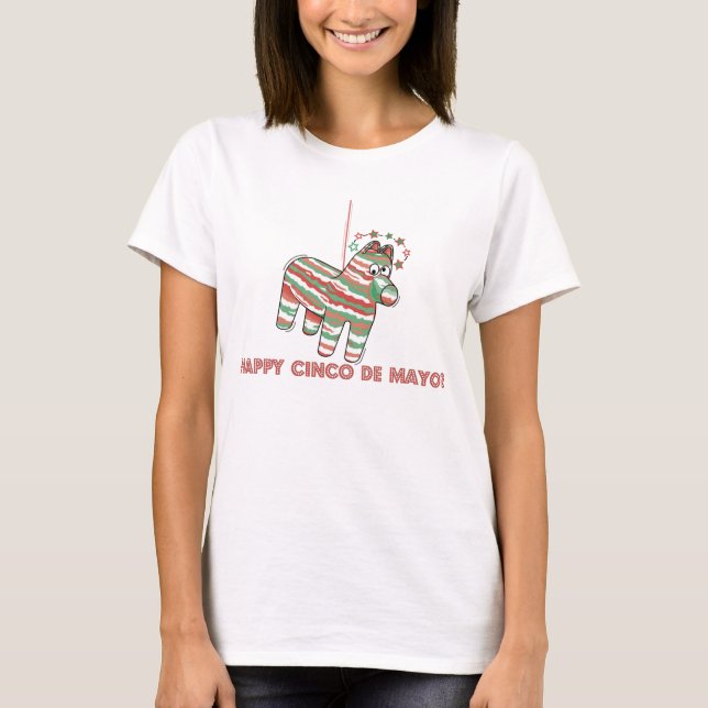 Yrselfull Åsna Pinata Tee Shirt (Framsida)