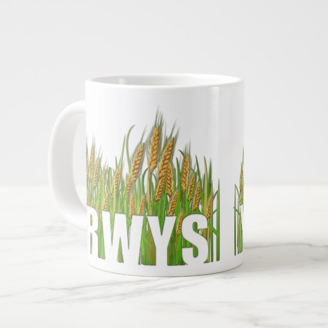 YRWYS - du får det du sågar Jumbo Mugg (Framsida vänster)