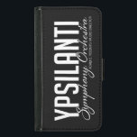 YSO Wallet Cover Black and White Plånboksfodral För Samsung Galaxy S5<br><div class="desc">YSO Wallet Cover Black and White</div>