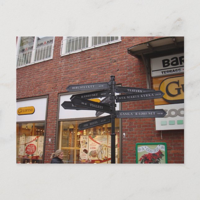 Ystad Sverige Vykort (Framsida)