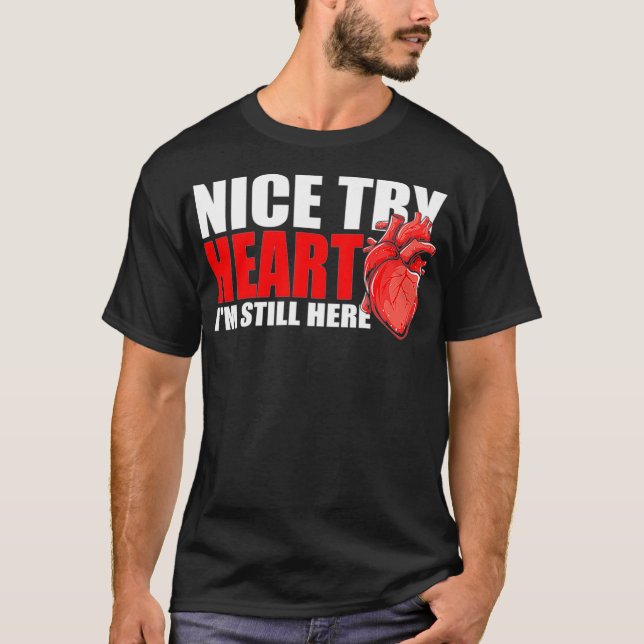 Yta - Hjärtattack Sur T Shirt (Framsida)
