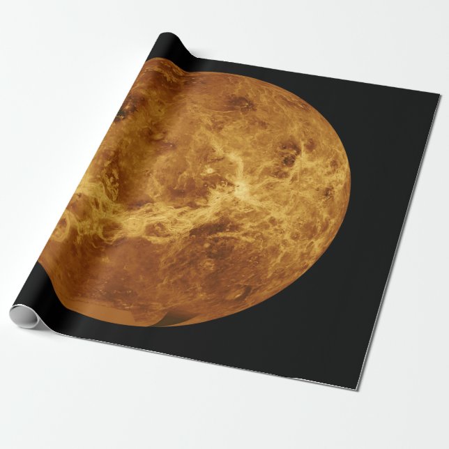 Yta i Planet Venus Presentpapper (Utrullad)