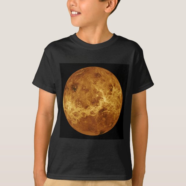Yta i Planet Venus T Shirt (Framsida)
