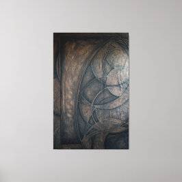 Yta (iteration 1) canvastryck