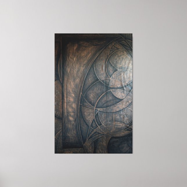 Yta (iteration 1) canvastryck (Framsida)