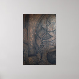 Yta (iteration 1) canvastryck