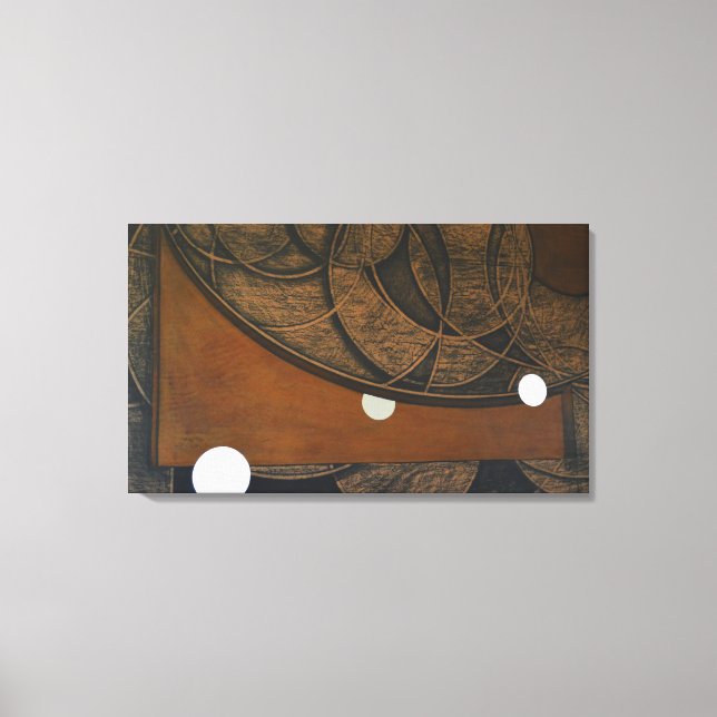 Yta (iteration 2) canvastryck (Framsida)