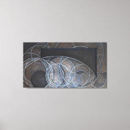 Yta (iteration 4) canvastryck