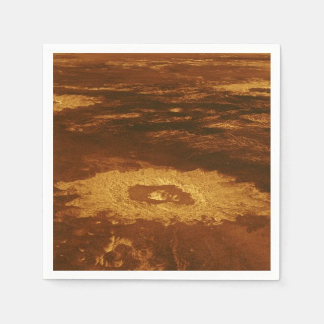 Yta vid Planet Venus Pappersservett (Framsidan)