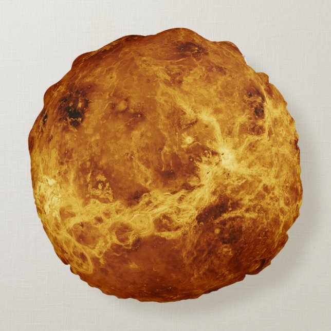 Ytan av Venus Rund Kudde (Baksidan)