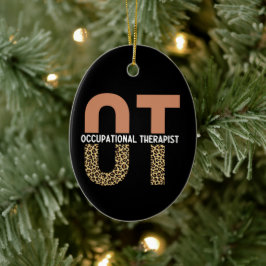 Ytbehandlingsgåva vid OT-avskrivning Julgransprydnad Keramik