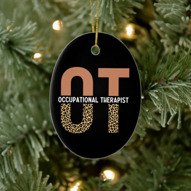 Ytbehandlingsgåva vid OT-avskrivning Julgransprydnad Keramik (Träd)