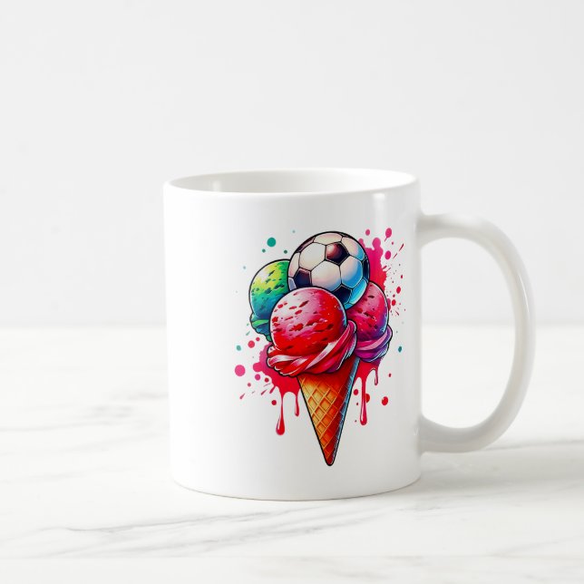 Ytdroppis gör att vattenfärglaset med Sprinkl. Kaffemugg (Höger)
