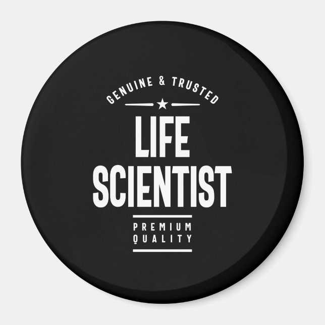 Ytgåva för biovetenskapsarbetets titel magnet (Framsidan)
