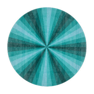Ytglas för optisk Illusion Aqua-glas