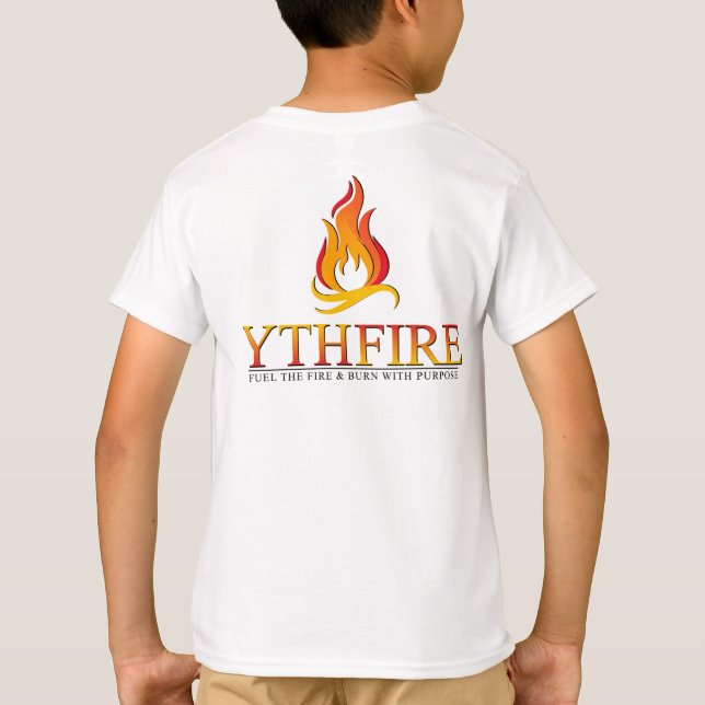 YTHFIRE TShirt Youth Boy T Shirt (Baksida)