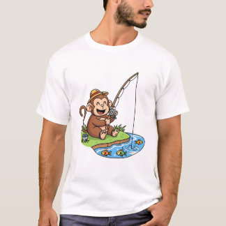 Ytlig apa, för manar och kvinnlig T-shirt | H