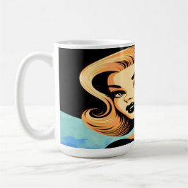 Ytligt Witch, omgivet av blå rök Kaffemugg