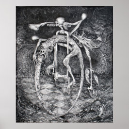 YTROBOROS PERPETUAL RÖRELSE MASKIN POSTER