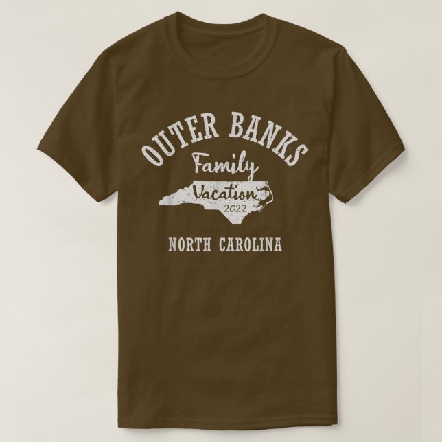 YTTER BANKER FAMILY VACATION 2022 OBX FAMILY VACAT T SHIRT (Design framsida)
