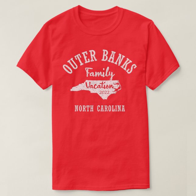 YTTER BANKER FAMILY VACATION 2022 OBX FAMILY VACAT T SHIRT (Design framsida)