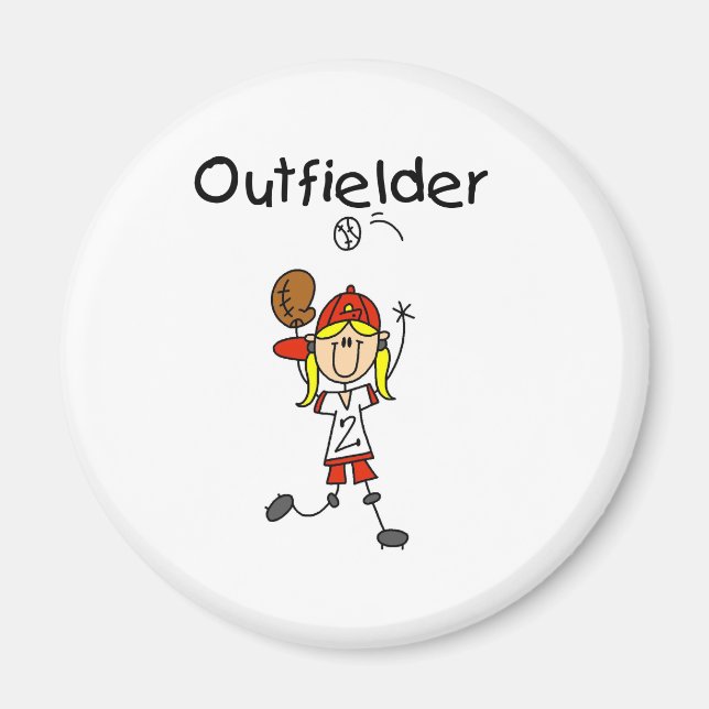 Ytterfältsspelerska Magnet (Framsidan)