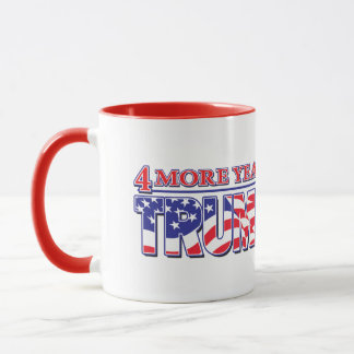 Ytterligare 4 år Trump 2020 Mugg