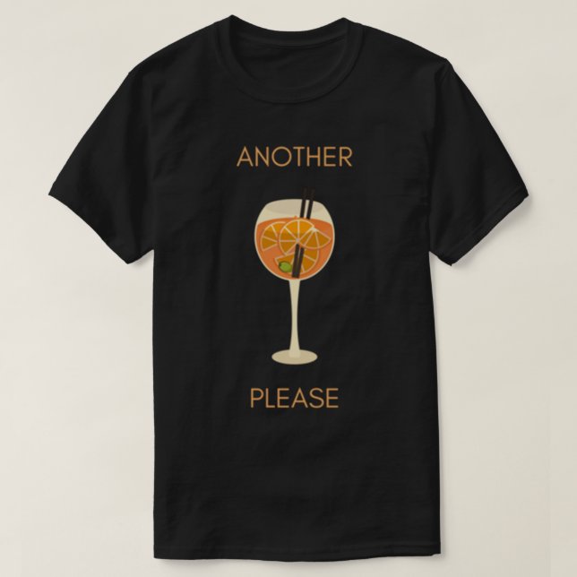 Ytterligare Aperol Spritz, tack T Shirt (Design framsida)