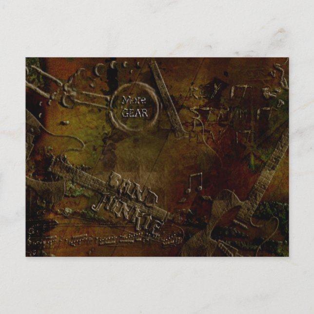 Ytterligare Band Junkie Vykort (Framsida)