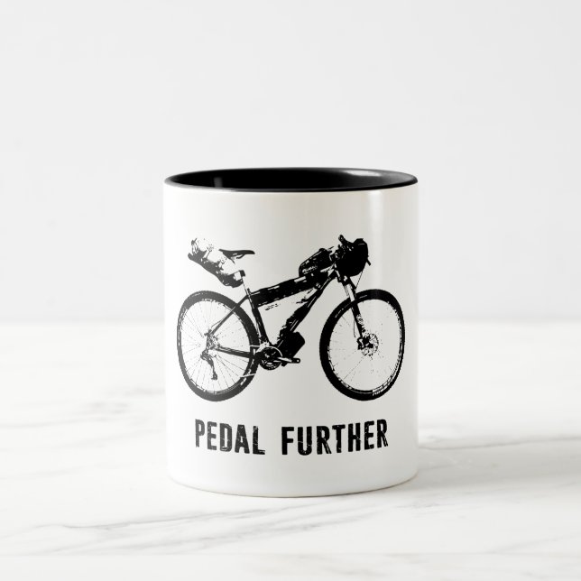 Ytterligare bikepacking Två-Tonad mugg (Center)