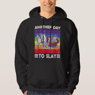 Ytterligare en dag för att visa Pridet Gay God Jul Hoodie
