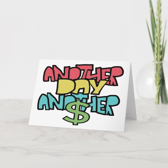 Ytterligare en dag till dollar kort (Framsida)