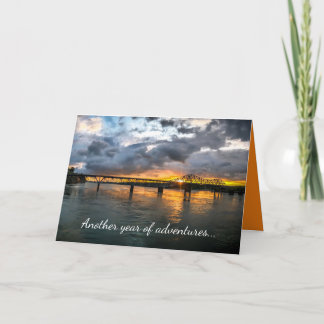 Ytterligare ett år med Äventyr födelsedagskort Kort