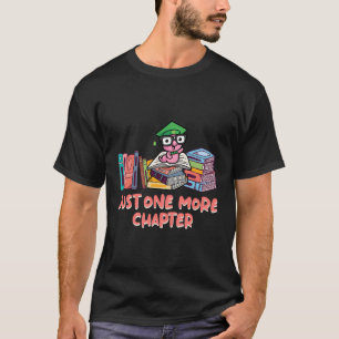 Ytterligare ett kapitel bokmask som läser Bok Älsk T Shirt